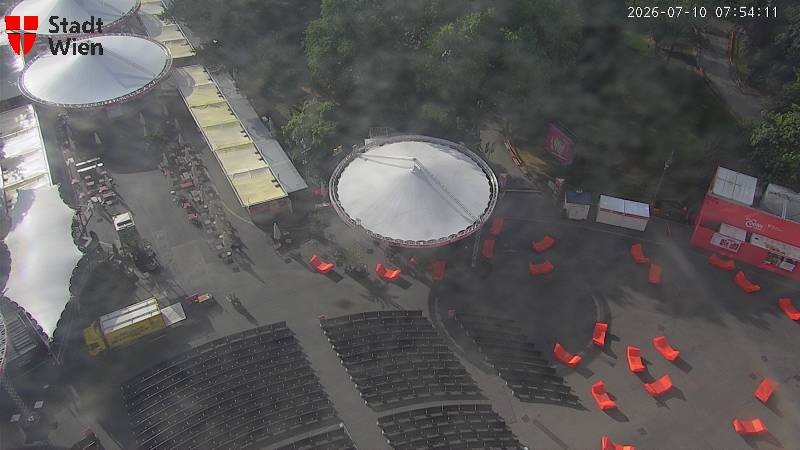 Archiv Foto Webcam Wien - Rathausplatz