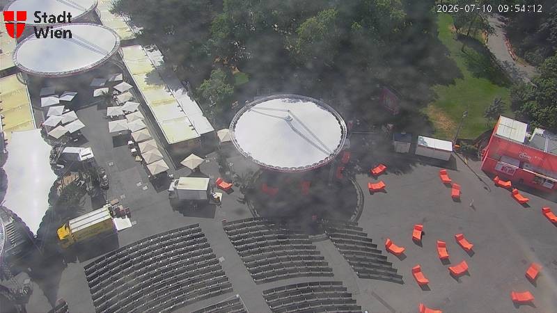Archiv Foto Webcam Wien - Rathausplatz