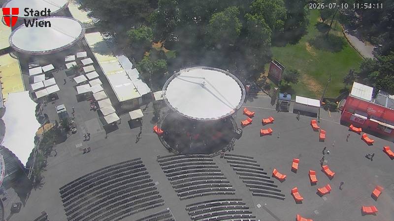 Archiv Foto Webcam Wien - Rathausplatz