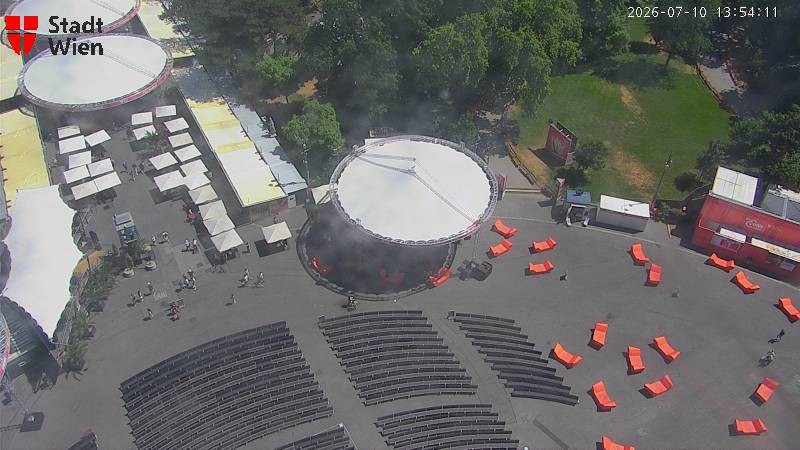Archiv Foto Webcam Wien - Rathausplatz