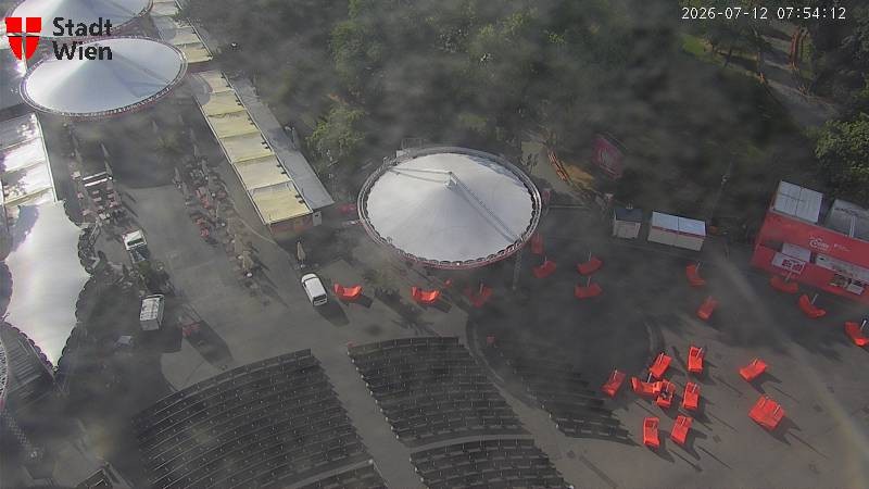 Archiv Foto Webcam Wien - Rathausplatz