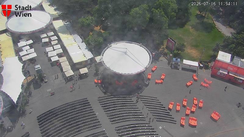 Archiv Foto Webcam Wien - Rathausplatz