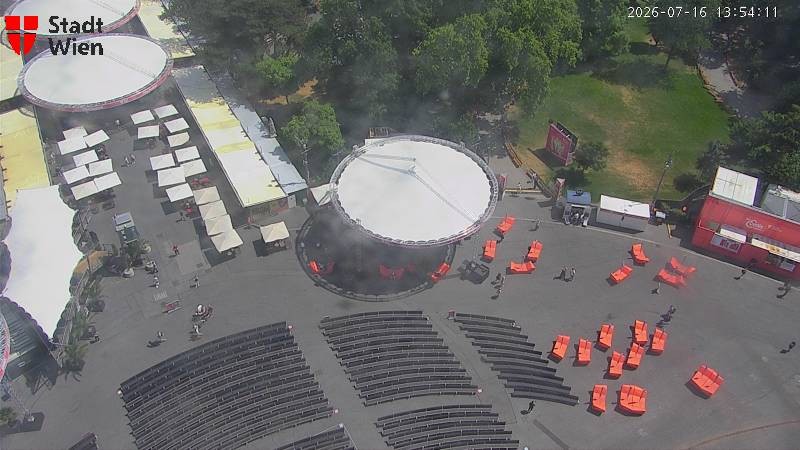 Archiv Foto Webcam Wien - Rathausplatz
