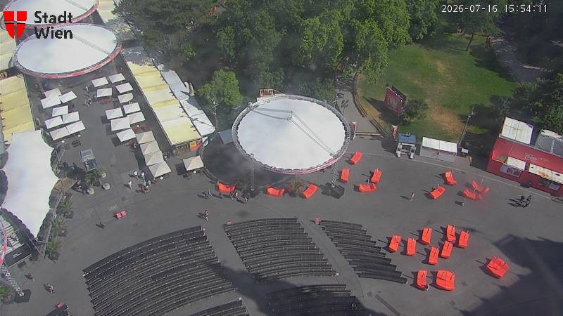 Archiv Foto Webcam Wien - Rathausplatz