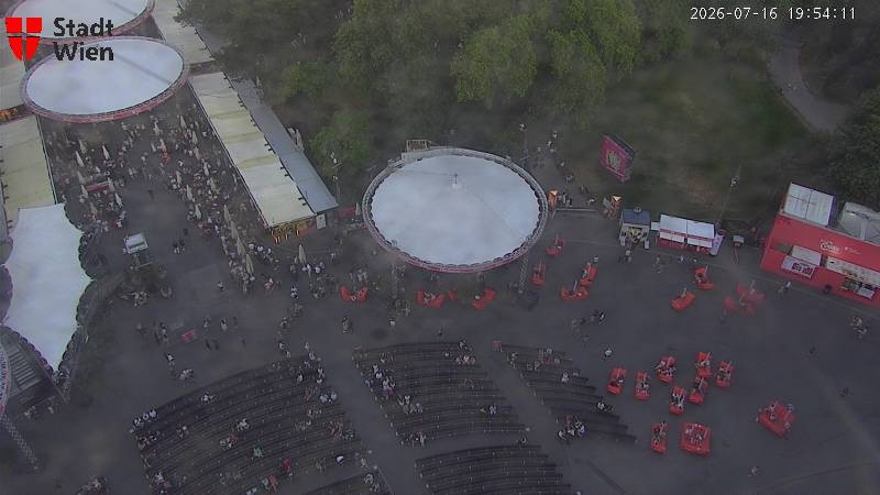 Archived image Webcam Vienna - City Hall