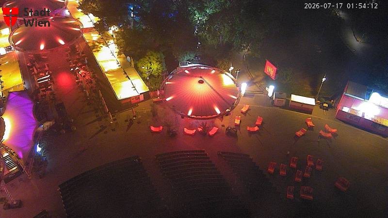 Archiv Foto Webcam Wien - Rathausplatz