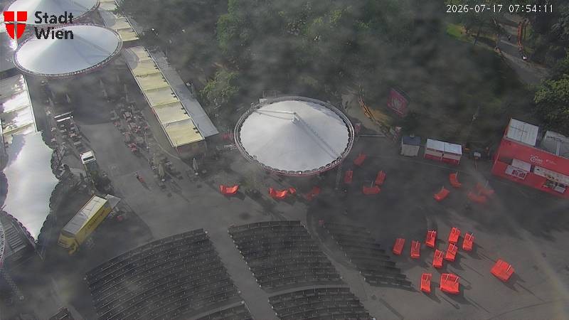 Archiv Foto Webcam Wien - Rathausplatz