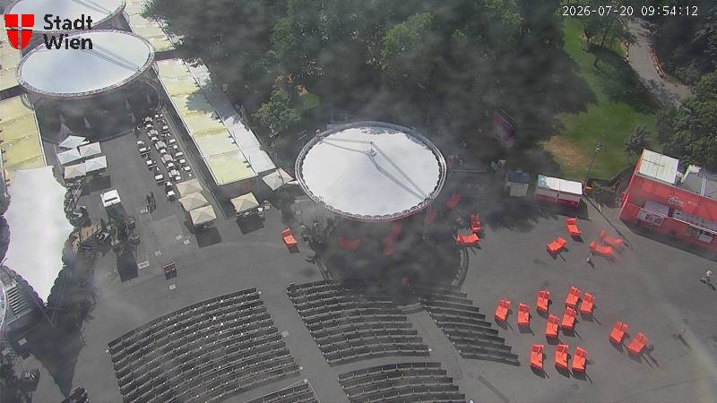 Archiv Foto Webcam Wien - Rathausplatz