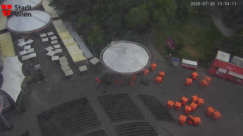 Archiv Foto Webcam Wien - Rathausplatz