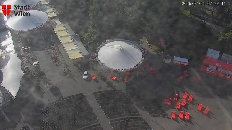 Archiv Foto Webcam Wien - Rathausplatz