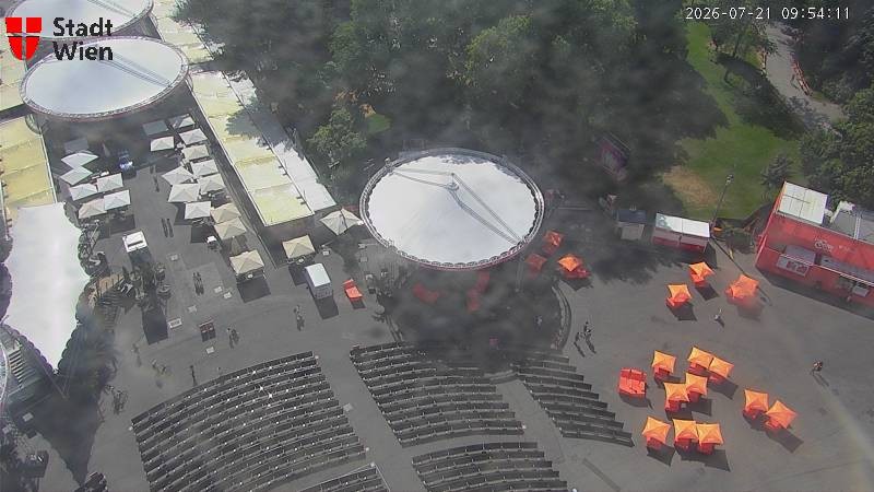 Archiv Foto Webcam Wien - Rathausplatz