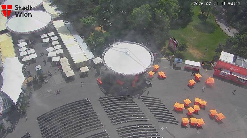 Archiv Foto Webcam Wien - Rathausplatz