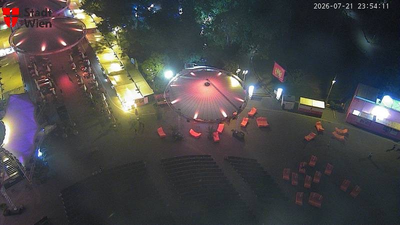Archiv Foto Webcam Wien - Rathausplatz