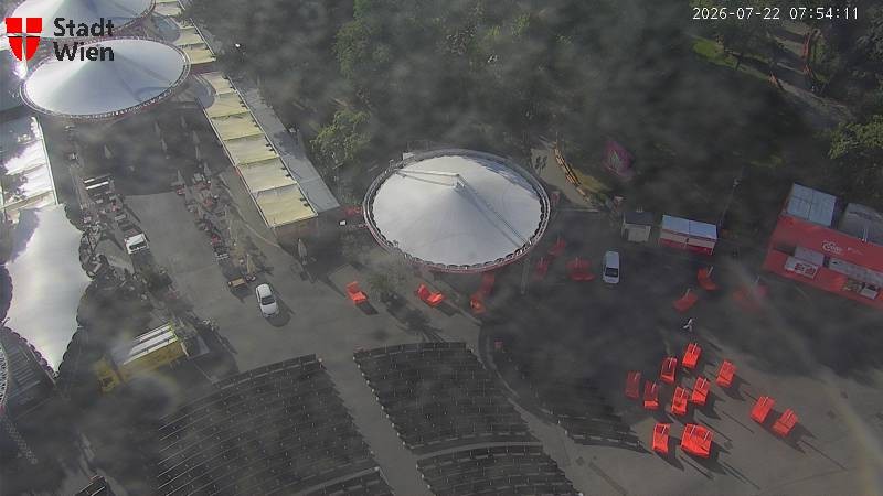 Archived image Webcam Vienna - City Hall