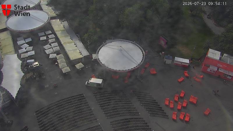 Archiv Foto Webcam Wien - Rathausplatz