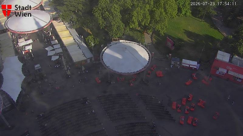 Archiv Foto Webcam Wien - Rathausplatz
