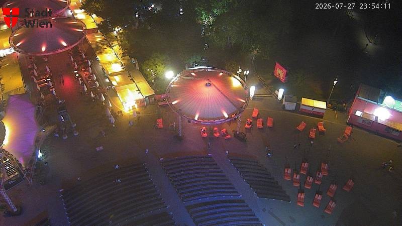 Archiv Foto Webcam Wien - Rathausplatz