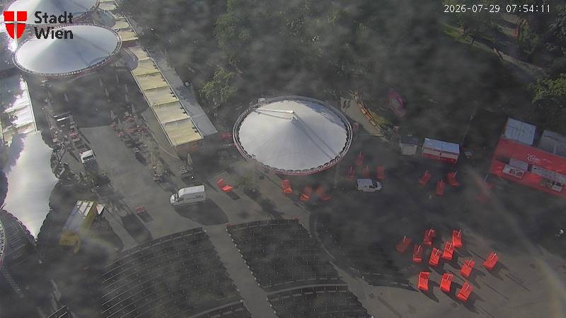 Archiv Foto Webcam Wien - Rathausplatz