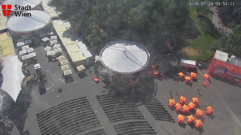 Archiv Foto Webcam Wien - Rathausplatz