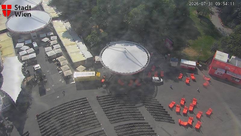Archiv Foto Webcam Wien - Rathausplatz