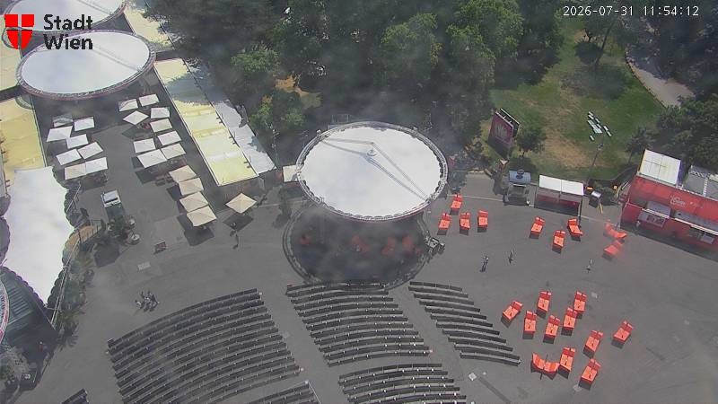Archiv Foto Webcam Wien - Rathausplatz
