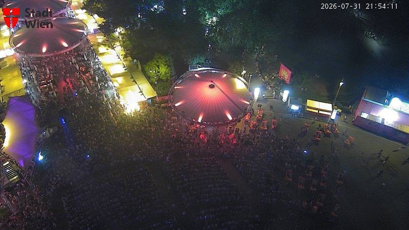 Archiv Foto Webcam Wien - Rathausplatz
