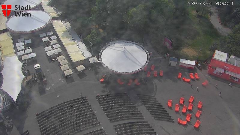 Archived image Webcam Vienna - City Hall