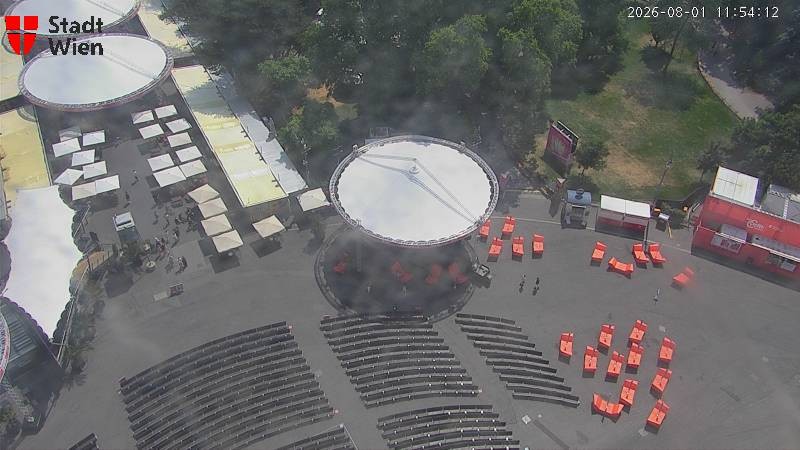 Archived image Webcam Vienna - City Hall