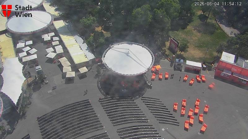 Archiv Foto Webcam Wien - Rathausplatz