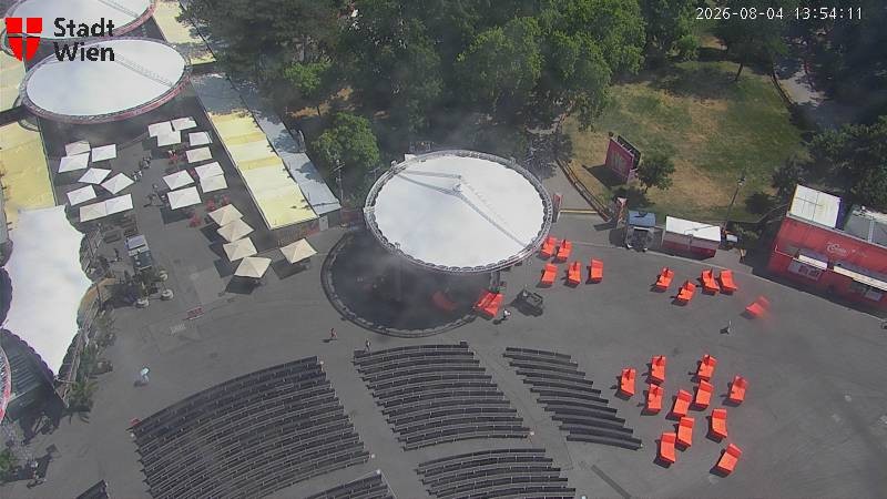 Archiv Foto Webcam Wien - Rathausplatz
