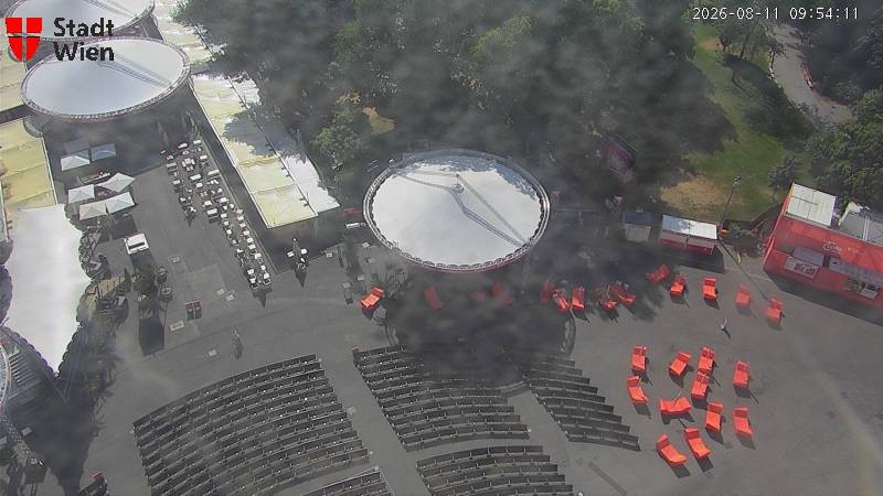 Archiv Foto Webcam Wien - Rathausplatz