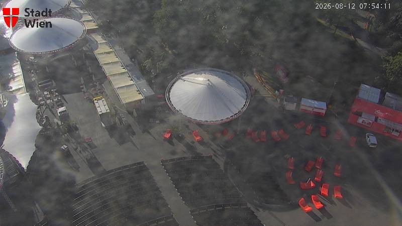 Archiv Foto Webcam Wien - Rathausplatz