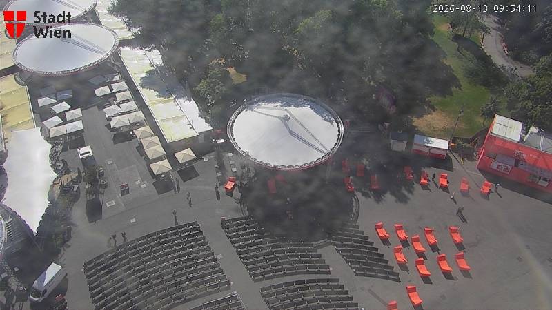 Archived image Webcam Vienna - City Hall