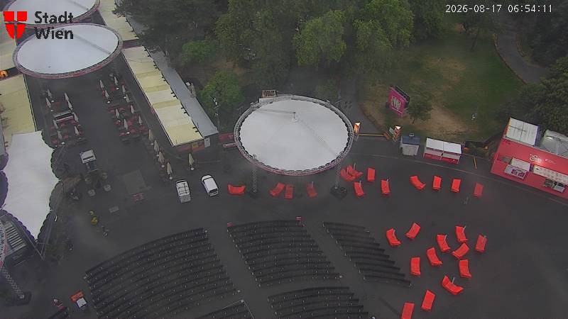 Archiv Foto Webcam Wien - Rathausplatz