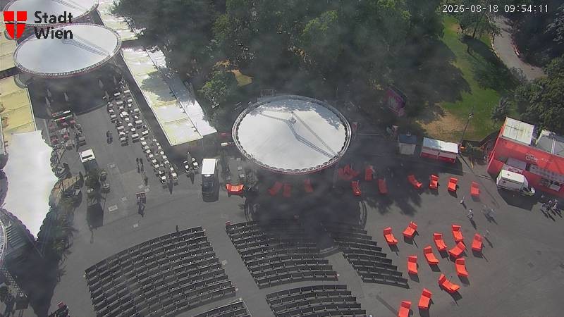 Archiv Foto Webcam Wien - Rathausplatz