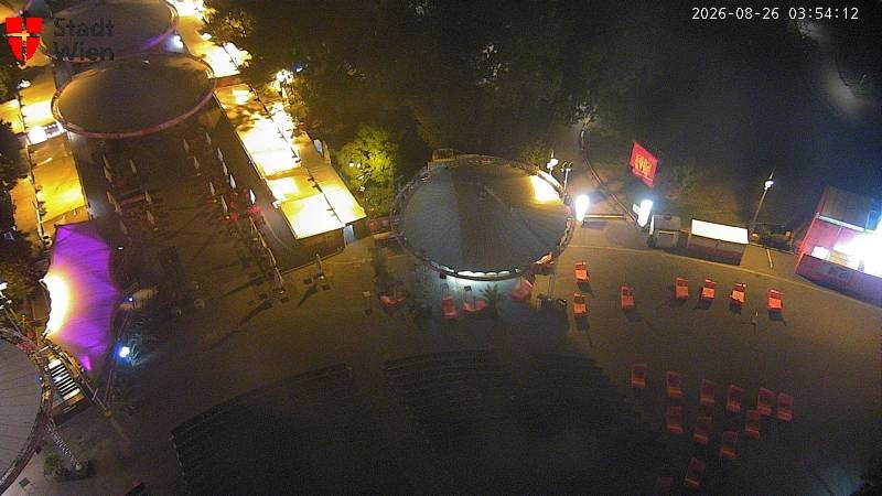 Archiv Foto Webcam Wien - Rathausplatz