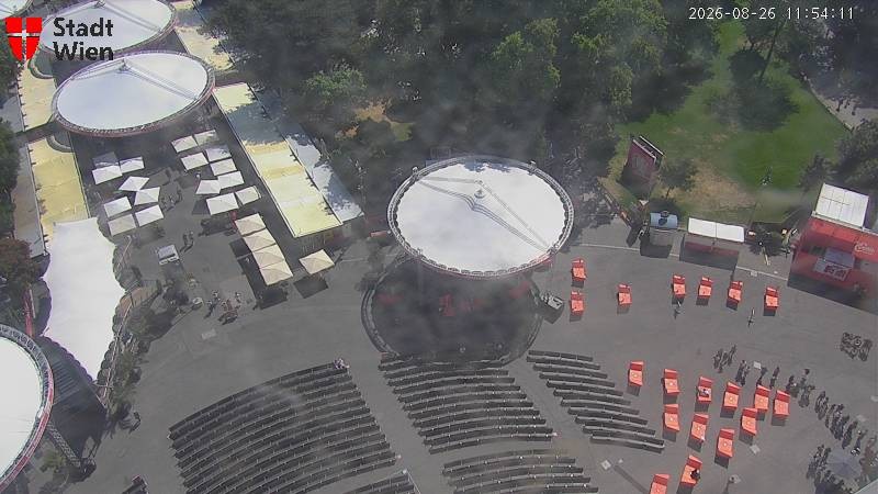 Archiv Foto Webcam Wien - Rathausplatz