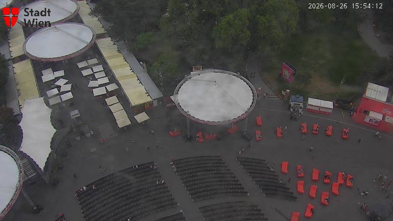 Archiv Foto Webcam Wien - Rathausplatz