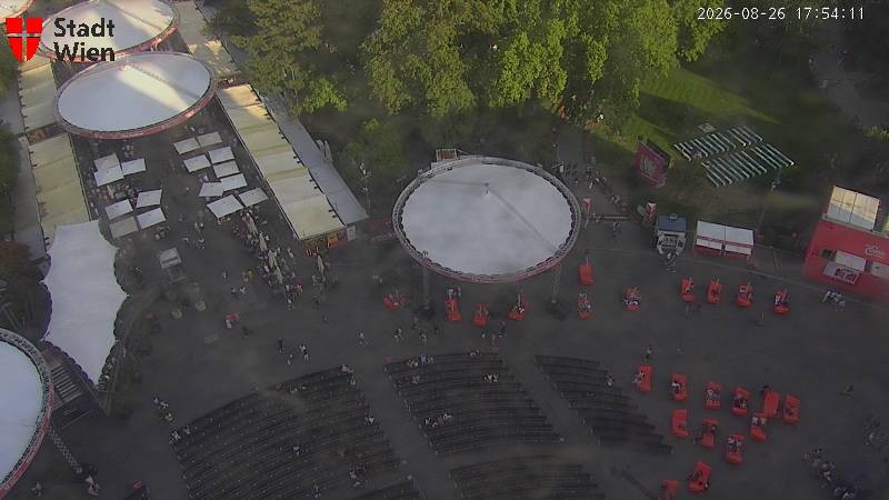 Archiv Foto Webcam Wien - Rathausplatz