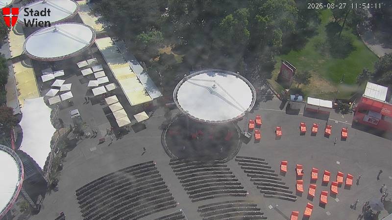 Archiv Foto Webcam Wien - Rathausplatz