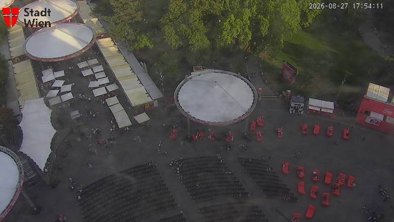 Archiv Foto Webcam Wien - Rathausplatz