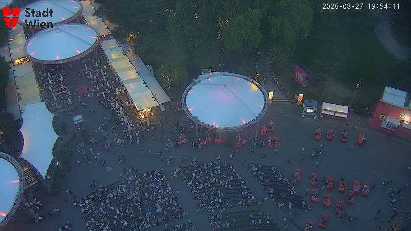 Archiv Foto Webcam Wien - Rathausplatz