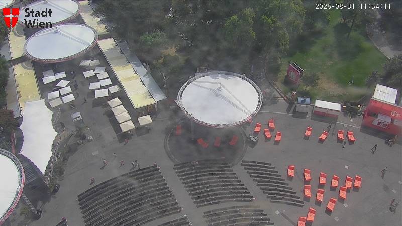 Archiv Foto Webcam Wien - Rathausplatz