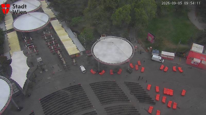 Archiv Foto Webcam Wien - Rathausplatz
