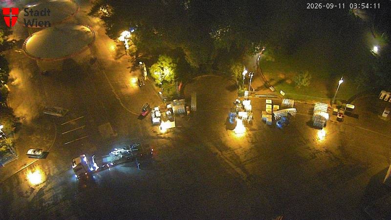 Archiv Foto Webcam Wien - Rathausplatz