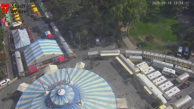Archiv Foto Webcam Wien - Rathausplatz