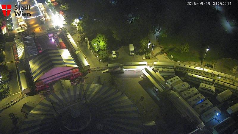 Archiv Foto Webcam Wien - Rathausplatz