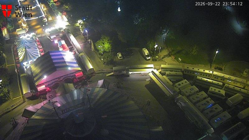 Archived image Webcam Vienna - City Hall