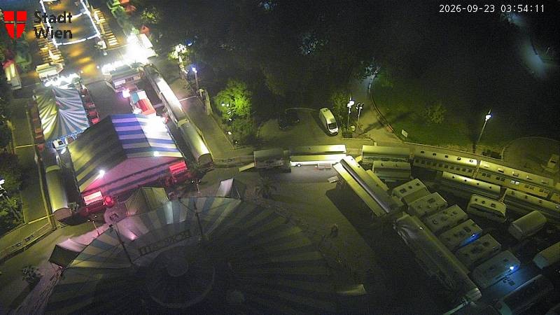 Archiv Foto Webcam Wien - Rathausplatz