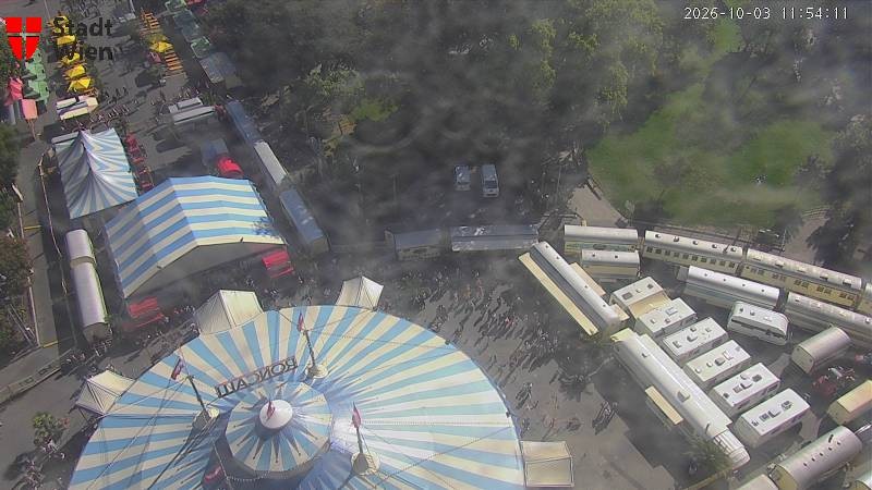 Archiv Foto Webcam Wien - Rathausplatz